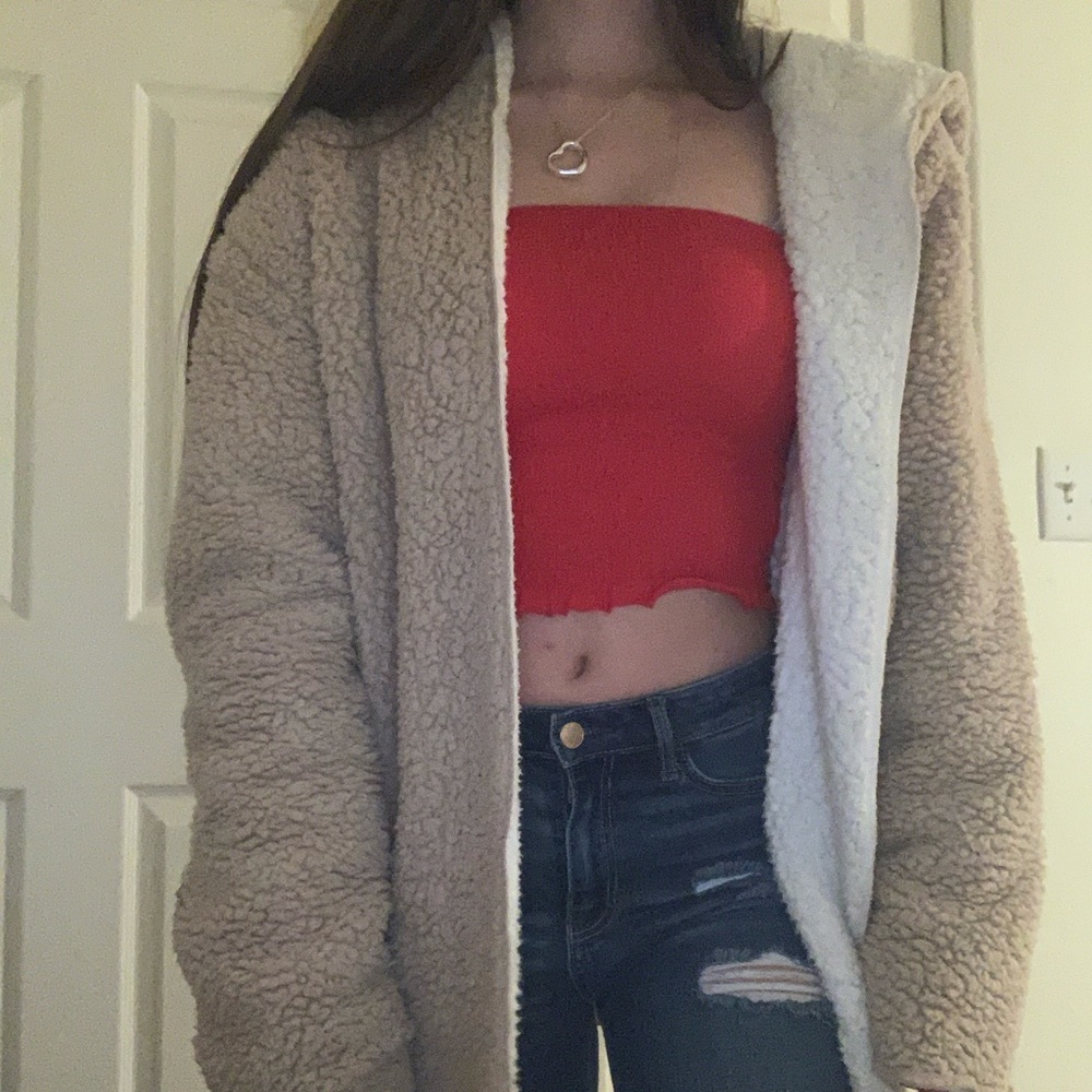 fluff jacket